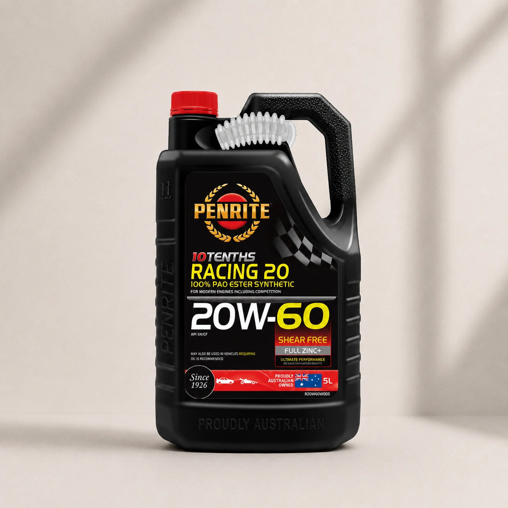Penrite 10 Tenths Racing 20W-60 Engine Oil 5L - RACING20W60005