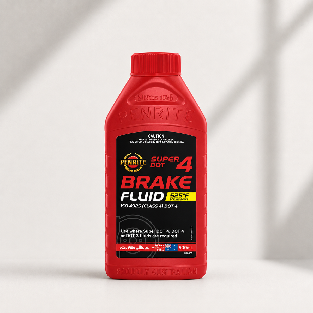 Penrite Brake Fluid Super DOT 4 500ml - BF0005
