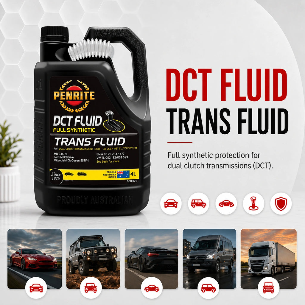 Penrite DCT Fluid Dual Clutch Transmission Fluid 4L - DCTF004