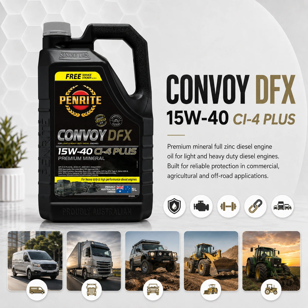 Penrite Diesel Fx Diesel 15W-40 Ci-4 Plus-Sl Engine Oil 5L - DFX005
