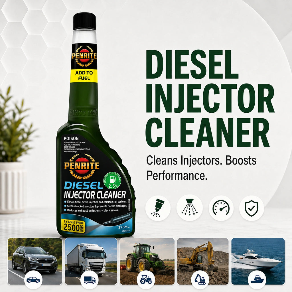 6 X Penrite Diesel Injector Cleaner 375mL - ADDIC375 (Six Pack)