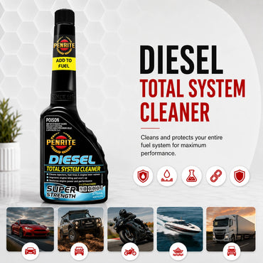 2 X Penrite Diesel Total Fuel System Cleaner 375mL - ADDTSC375 ** Twin Pack **