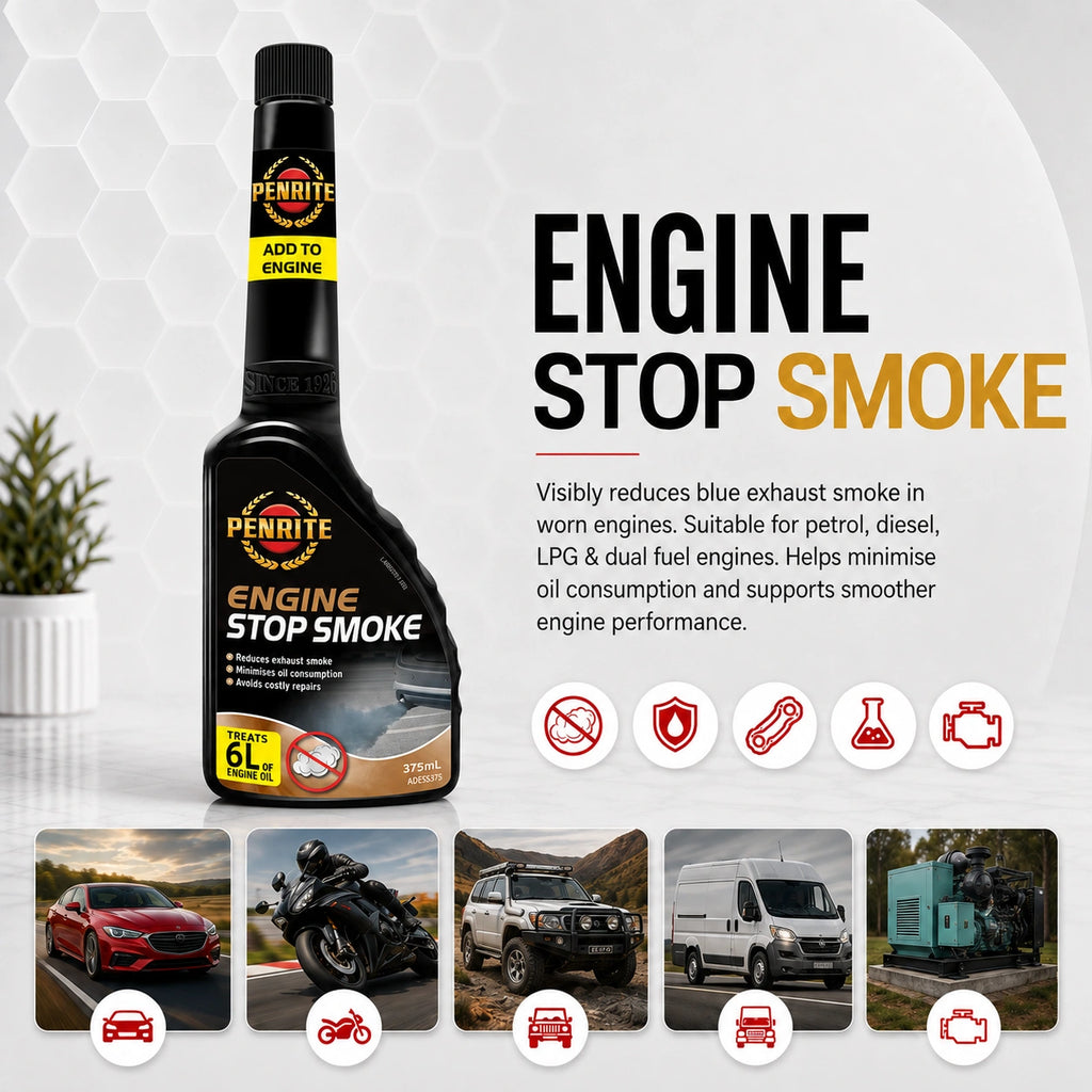 2 X Penrite Engine Stop Smoke 375ml - ADESS375 ** Twin Pack **