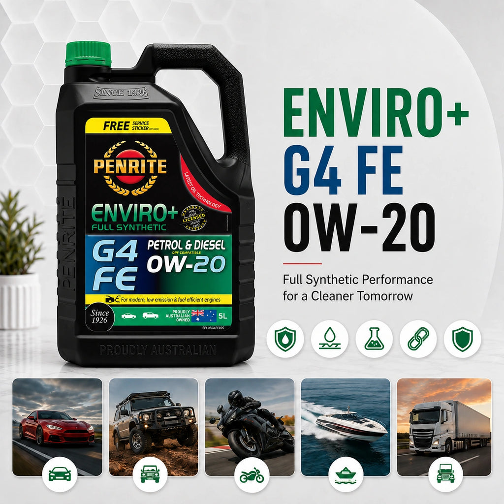 Penrite Enviro+ G4 0W-20 Engine Oil 5L - EPLUSG4FE005