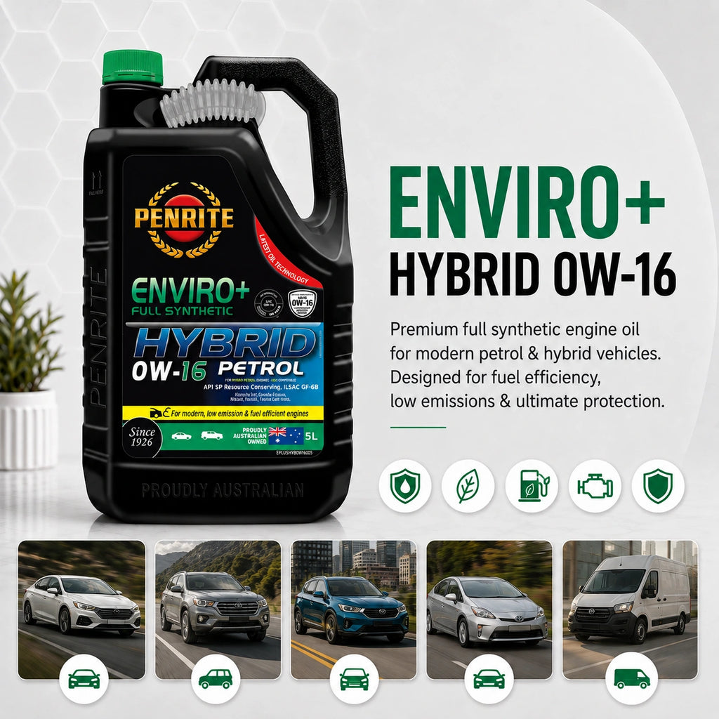 Penrite Enviro+ Hybrid 0W-16 Engine Oil 5L - EPLUSHYB0W16005