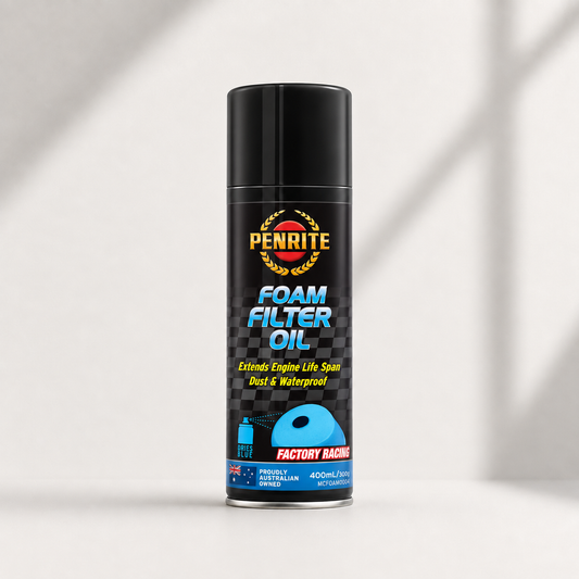 Penrite Foam Filter Oil Aerosol Spray Dust & Water Proof 400ml - MCFOAM0004