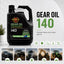 Penrite Gear Oil 140 SAE 140 Mineral Gear & Differential Oil 2.5L - GO1400025