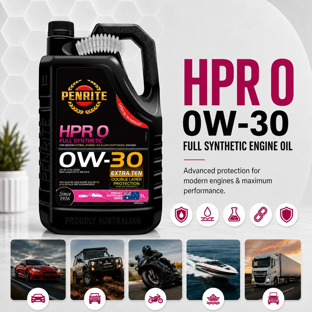 Penrite HPR 0 0W-30 Engine Oil 5L - HPR00005