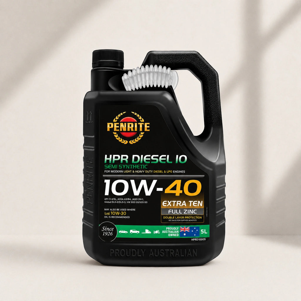 Penrite HPR Diesel 10 SAE 10W-40 Engine Oil 5L - HPRD10005