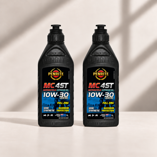 Penrite MC-4ST 10W-30 Full Synthetic 1L -MC4FULL10001 - Twin Pack