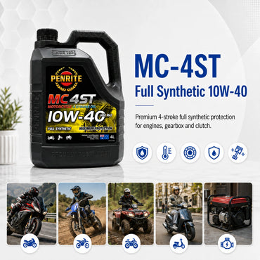 Penrite MC-4ST 10W-40 Full Synthetic 4L - MC4FULL10004