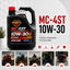 Penrite MC 4ST 4 Stroke Motorcycle Oil 100% PAO & Ester 10W-30 4L - MC410W30004