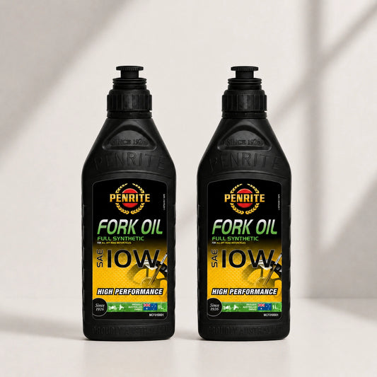 Penrite MC FORK OIL 10 (FULL SYNTHETIC) - 1 Litre MCFO10001 ** Twin Pack **