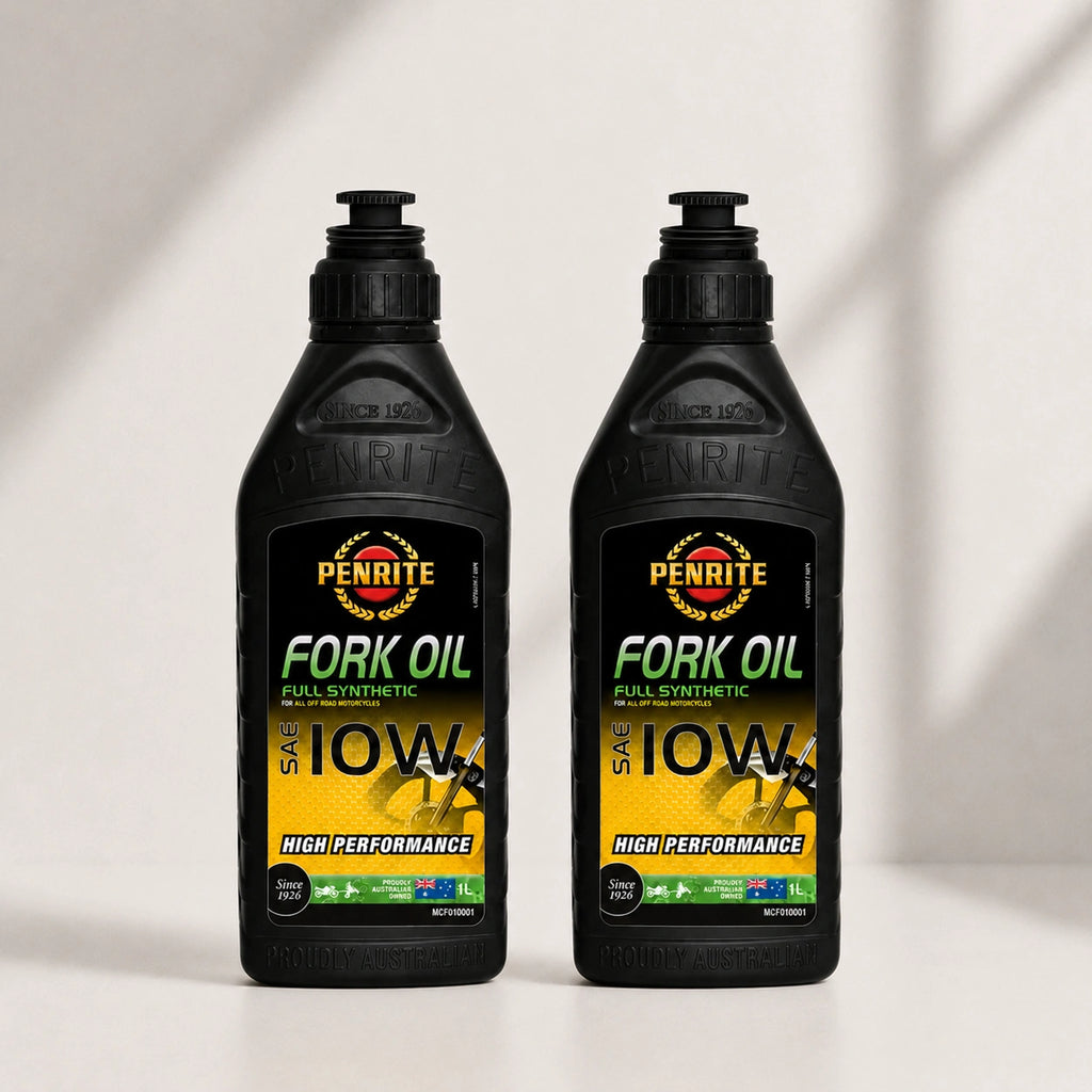 Penrite MC FORK OIL 10 (FULL SYNTHETIC) - 1 Litre MCFO10001 ** Twin Pack **
