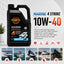 Penrite Marine Outboard 4 Stroke Oil 10W-40 5L - MAR10W40005