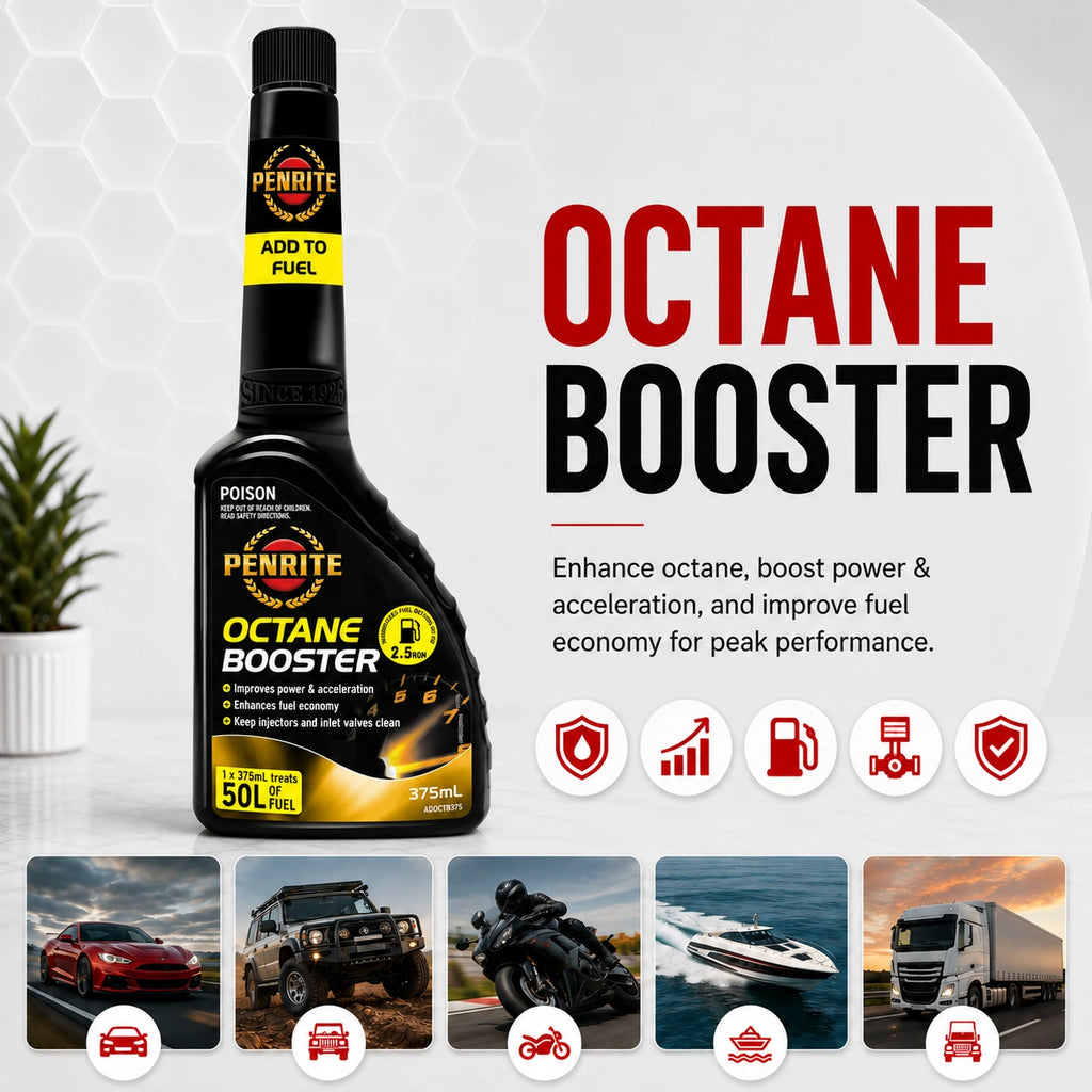 6 X Penrite Octane Booster Petrol 375mL - ADOCTB375  (Six Pack)