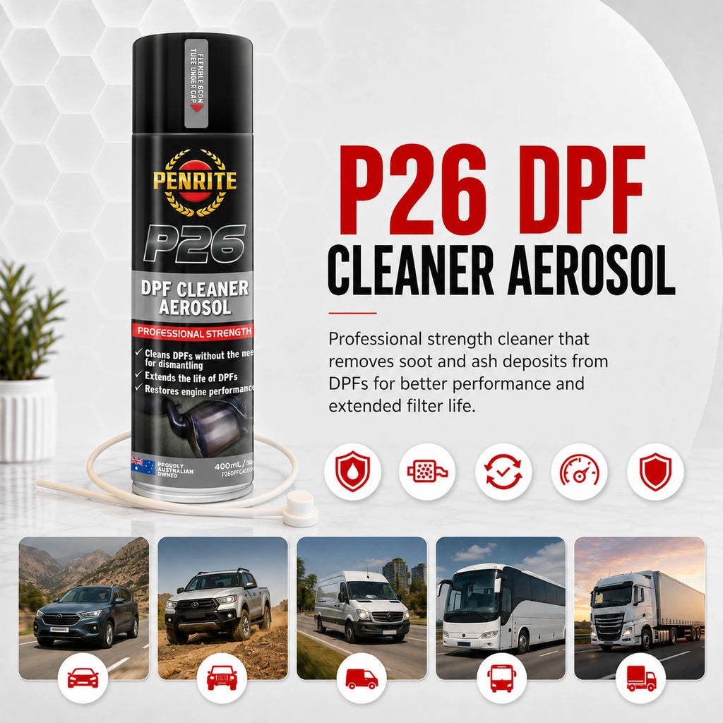 2 x Penrite P26 DPF Cleaner 400ml P26DPFCA0004 (2 Pack)