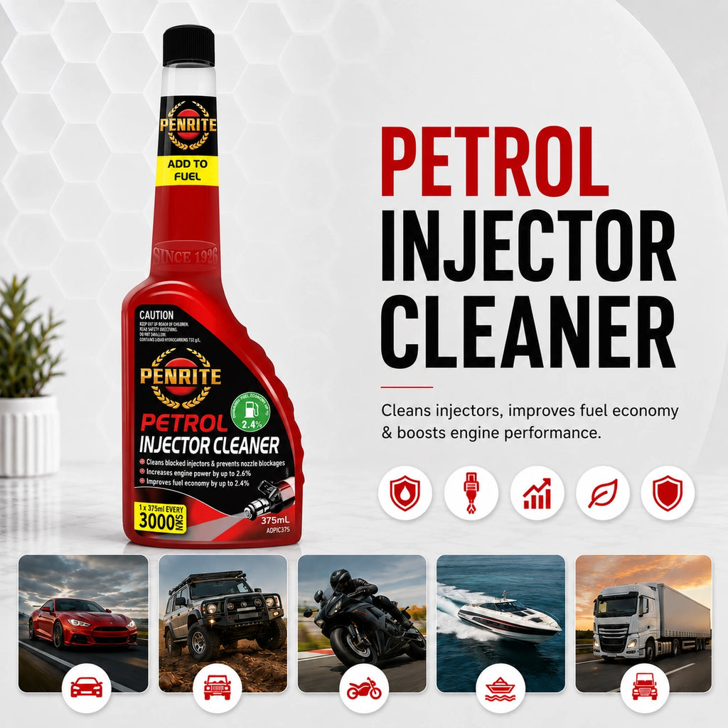 Penrite Petrol Injector Cleaner 375mL - ADPIC375 ** Twin Pack **