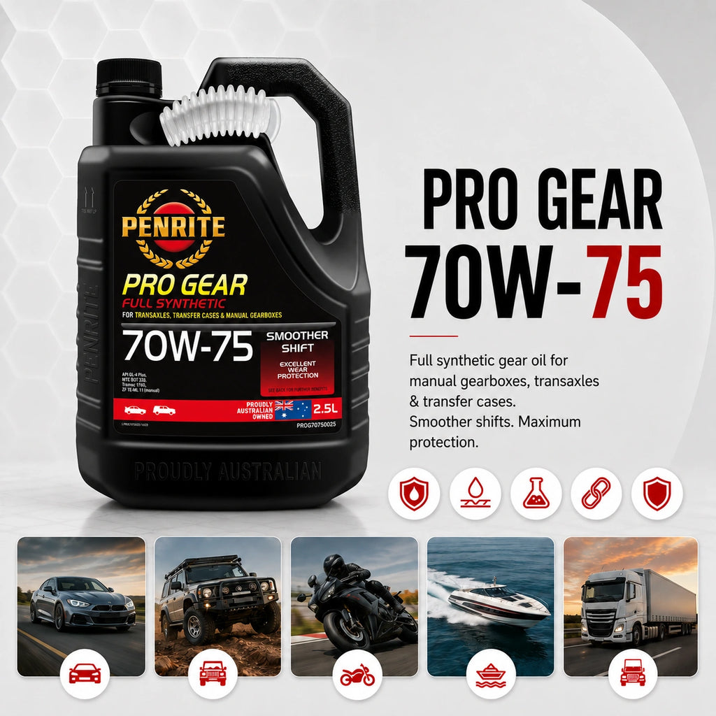 Penrite Pro Gear 70W-75 Gear Oil 2.5L - PROG70750025