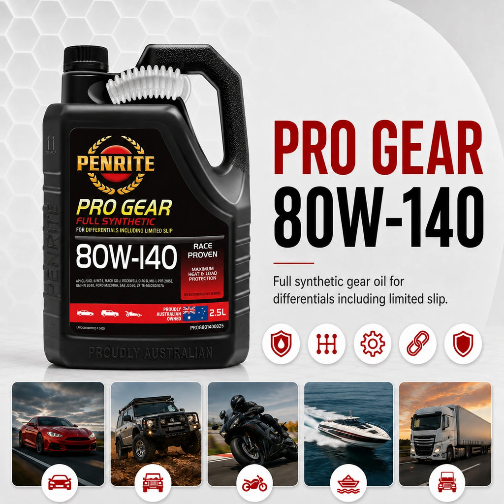 Penrite Pro Gear 80W-140 Gear Oil 2.5L - PROG801400025