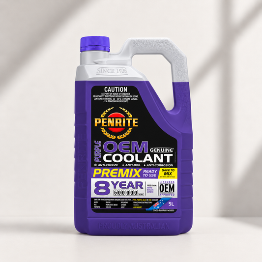Penrite Purple OEM Coolant Premix 5L - COOLPURPLEPMX005
