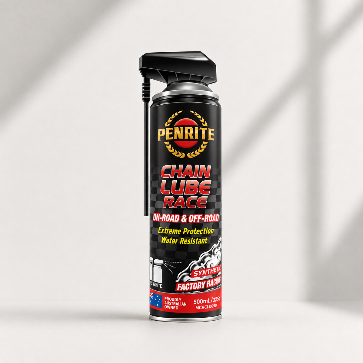 Penrite Race Chain Lube Water Resistant 500ml - MCRCL0005