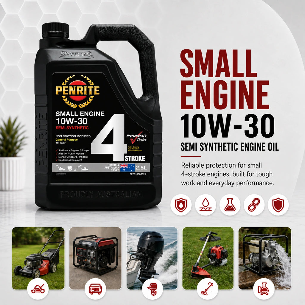 Penrite Small Engine 4 Stroke Oil 10W-30 2.5L - SEFS10300025