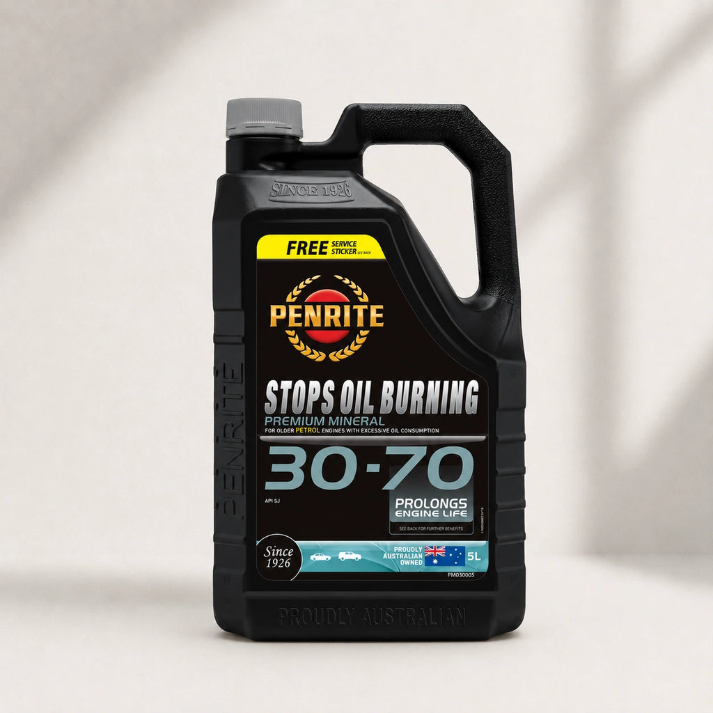 Penrite Stops Burning 30-70 Engine Oil 5L - PMO30005
