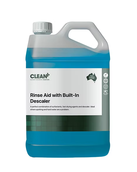 Clean Plus Rinse Aid with Built-In Descaler 5L