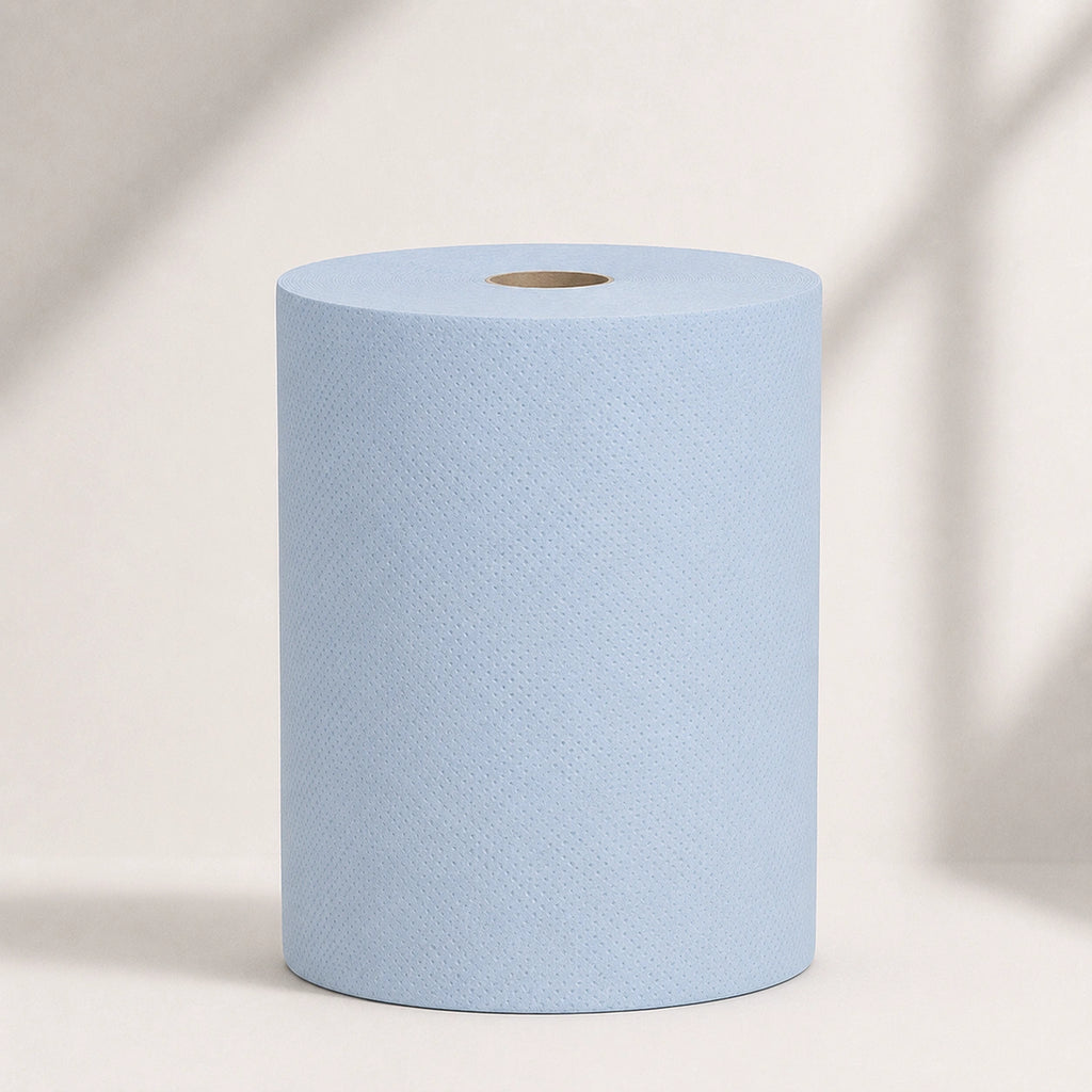 SCOTT Blue Hard Roll Towel (6668), Paper Towel Roll, 6 Rolls / Case, 305m / Roll (1,830m)