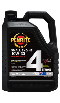 Penrite Small Engine 4 Stroke Oil 10W-30 2.5L - SEFS10300025