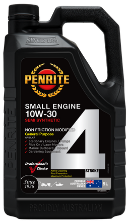 Penrite Small Engine 10W-30 4 Stroke Semi-Synthetic Engine Oil 5L - SEFS1030005