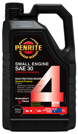 Penrite Small Engine 4 Stroke Oil SAE 30 4L - SEFS30004