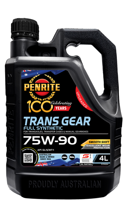 Penrite Trans Gear SAE 75W-90 Engine Oil 4L (Full Synthetic) - TG7590004