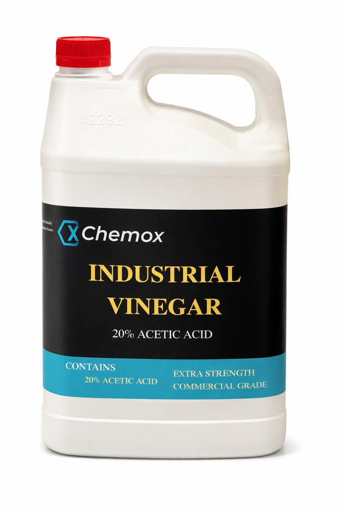 Chemox 20% Industrial Vinegar 4L (20% Acetic Acid) - Extra Strength
