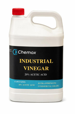 Chemox 20% Industrial Vinegar 4L (20% Acetic Acid) - Extra Strength