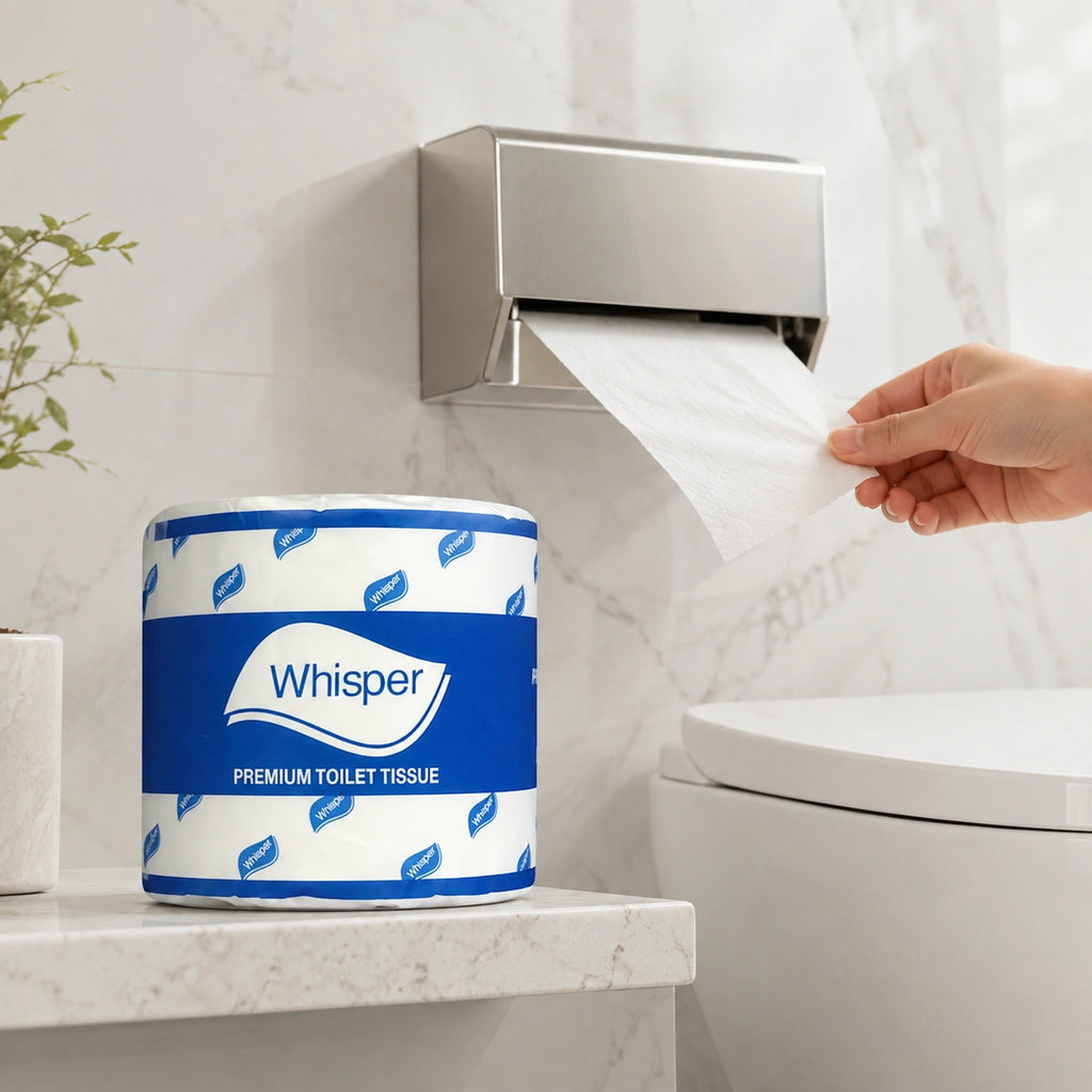 Whisper 3644 Premium Toilet Tissue (2 Ply 48 Packs x 400S/Roll)