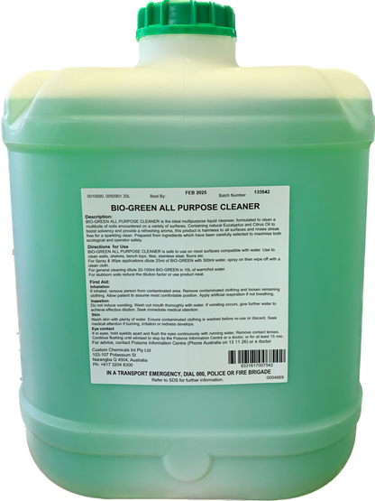 Biogreen All Purpose Cleaner 20l