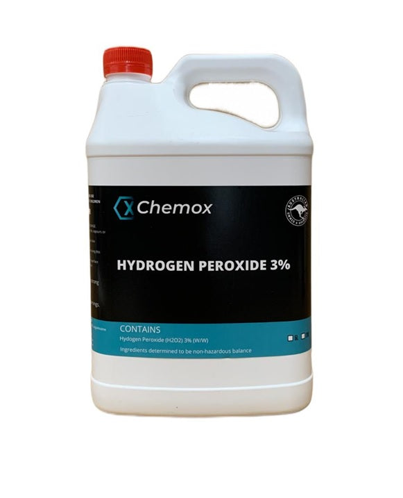Chemox - 3% Hydrogen peroxide H2O2 Disinfectant All Purpose Cleaner 4L