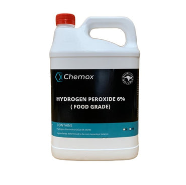 Chemox - 6% H2O2 Food Grade Hydrogen peroxide 4L