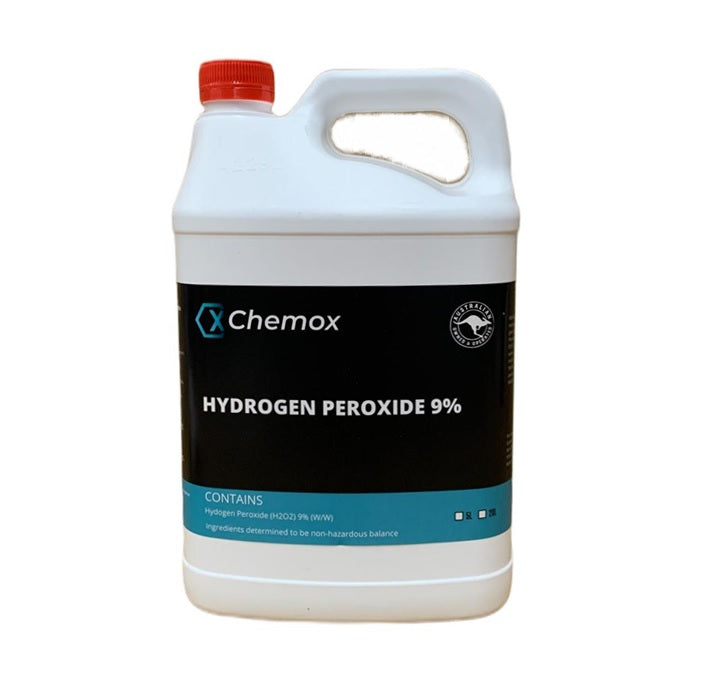 Chemox - 9% H2O2 Hydrogen peroxide 4L – Chemox Chemicals Australia