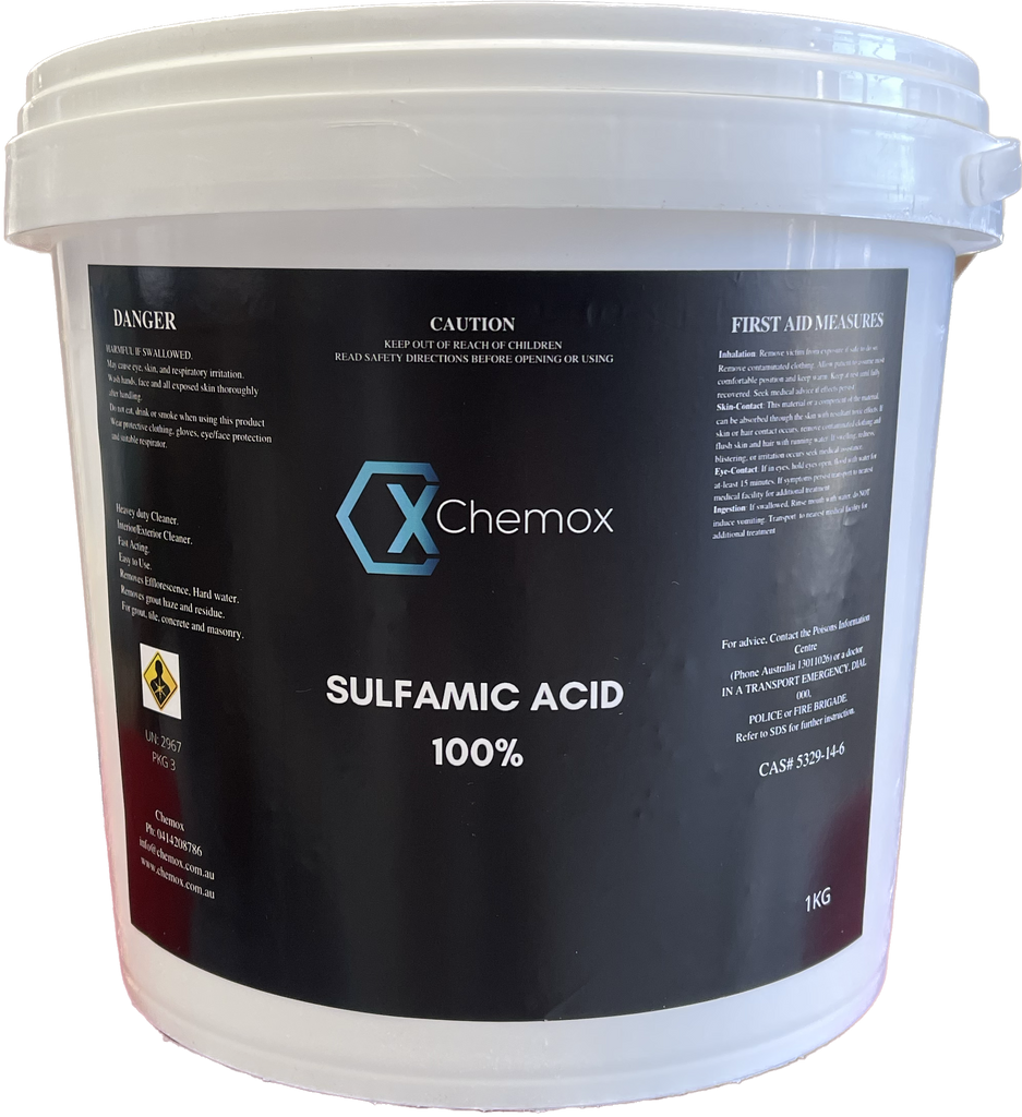 Chemox Sulfamic Acid (Sulphamic Acid) 100% - 4Kg