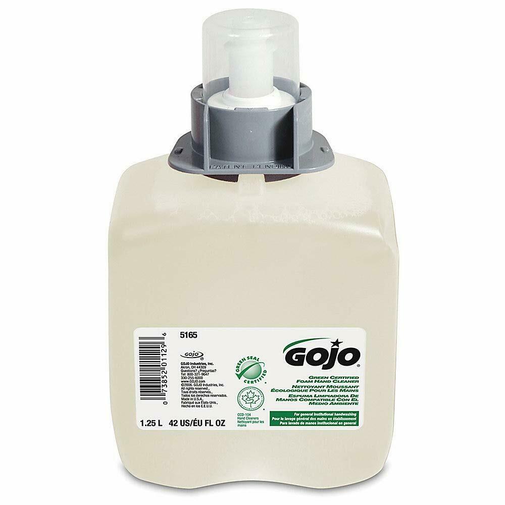 GOJO 5165-04 Green Certified Foaming Hand Cleaner (Pack of 4)