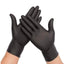 Bastion Nitrile Ultra Soft Black Powder Free Gloves Large Micro Textured 1000 (10x100) Pcs