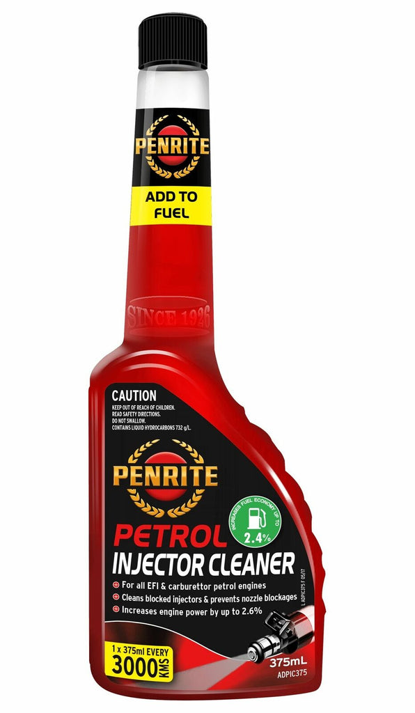 Penrite Petrol Injector Cleaner 375mL - ADPIC375 - Chemox