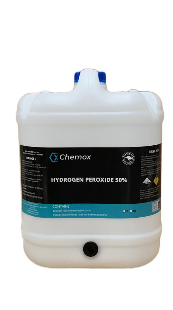 Chemox - Hydrogen Peroxide (H2O2) 50% 20L